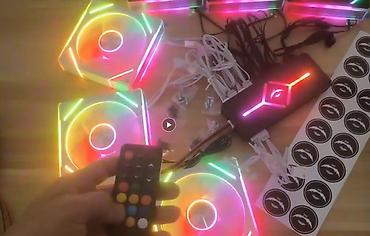 Rashladni sistemi: Prodajem set od 6 ARGB ventilatora modela Prism 9Pro, idealnih za sve — 1