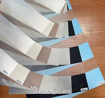 Жалюзи и рольшторы: Изготовливаем рулонные шторы «день‑ночь» (зебра) — коллекции тканей и — 2