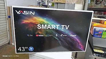Смарт-телевизор YASIN 43" - Диагональ: 43 дюйма - Смарт-платформа с