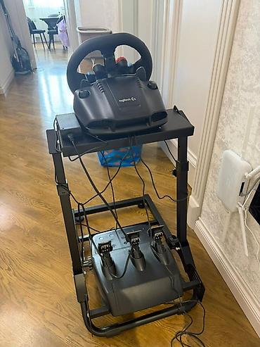 ps sükan: Logitech G29 Driving Force sükan və pedal seti + tənzimlənən stend - — 3