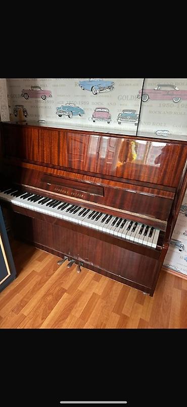 Музыкальные инструменты: Upright Piano – “Красный Октябрь” markalı - Növ: Akustik upright — 2
