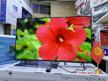 Телевизоры: Телик Телевизоры Ясин 43G11 Андроид гарантия 3 года, доставка — 11