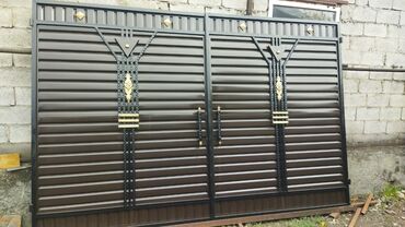 Откатные ворота: Ворота ворота навес навес ферма жана башкаларды заказ менен жазайбыз — 9