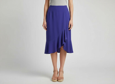 czerwone spódnice w kropki: Women`s skirt, size S