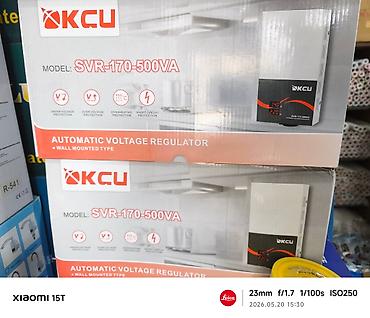KCU SVR-170-500VA – divara quraşdırılan avtomatik gərginlik