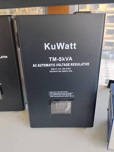 стабилизатор 5кв: Стабилизатор напряжения KuWatt TM-5kVA Тип: автоматический AC — 1