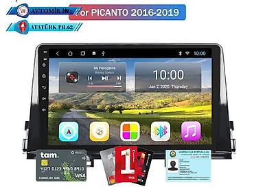 Avtoelektronika: Kia picanto 16-19 android monitor 🚙🚒 ünvana və bölgələrə ödənişli — 1