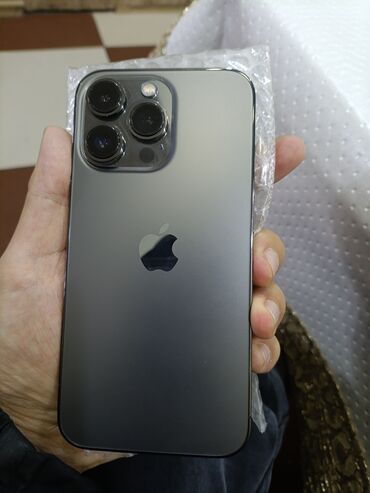 айыон 13: IPhone 13 Pro, Б/у, 256 ГБ, Jet Black