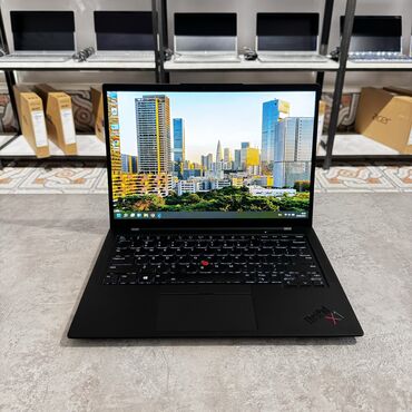 i7 процессоры: Ультрабук, Lenovo, 16 ГБ ОЭТ, Intel Core i7, 14 ", Колдонулган, Жумуш, окуу үчүн, эс тутум SSD