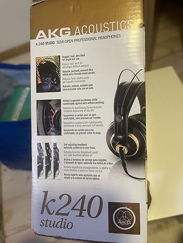 AKG Acoustics K240 Studio – poluotvorene profesionalne slušalice - at lalafo.rs — 3 AKG Acoustics K240 Studio – poluotvorene profesionalne slušalice - — 3