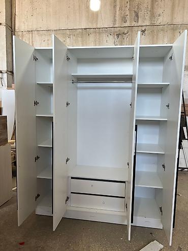 Шифоньеры, шкафы для одежды: Шифоньер, шкаф для одежды, Новый, Прямой, ЛДСП — 9