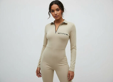 legginsy push up wysoki stan: PrettyLittleThing, Комбінезон жіночий, розмір M