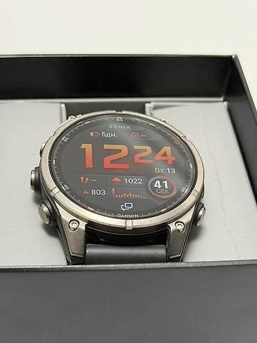 garmin fenix 8: 🔥 Garmin Fenix 8 Pro 47 мм — премиум, как новый! ✅ Титановый корпус ✅ — 3