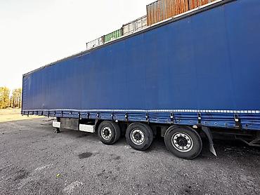 Прицепы и полуприцепы: Прицеп, Krone, Шторный, Б/у — 6