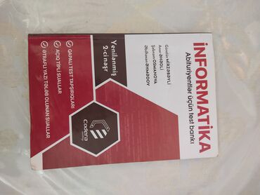 4 cü sinif informatika dərslik pdf: İnformatika Testlər 11-ci sinif, 1-ci hissə, 2024 il