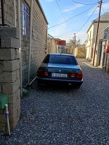 bmw e34 turbo: BMW 5 Series E34 sedan - Rəng: qara, klassik E34 kuzov - Ön optika — 7