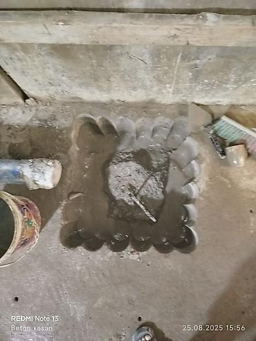 plastik gapi: Beton kəsmə beton deşmə xidməti Karot - HILTI DD 200 / 350 ilə 25 ° — 7