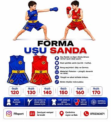 💥 uşu sanda, döyüş geyimi ✅ 7/24 əlaqə saxlaya bilərsiz. ✅