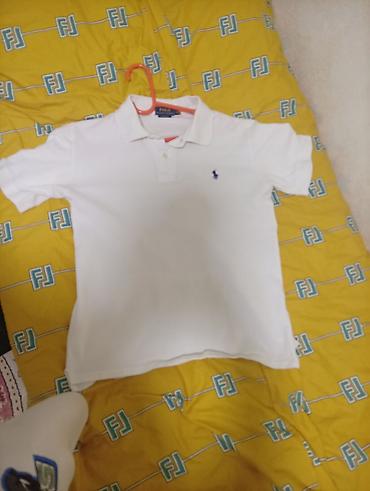 штаны поло: Белое поло Polo Ralph Lauren - Классическая модель с отложным — 1