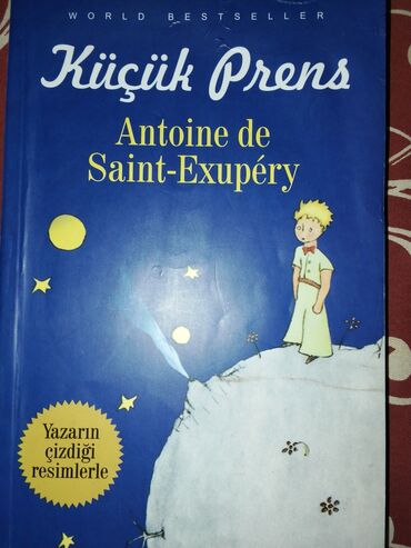 Bədii ədəbiyyat: Küçük prens Antoine De Saint-Exupery 3 AZN