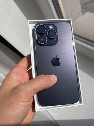 айфон 14 про макс копия цена: IPhone 14 Pro, Колдонулган, 256 ГБ, Deep Purple, Кабель, Куту, Коргоочу айнек, 87 %