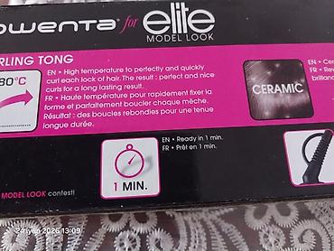 çap maşını: Rowenta for Elite Model Look saç buran (Curling Tong) - Model — 8