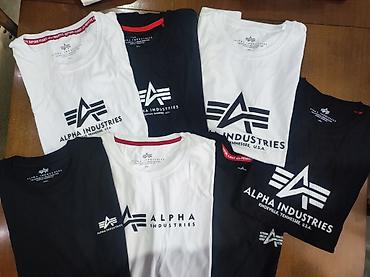 dugi john silver: Alpha Industries muške majice kratkih rukava - Brend: Alpha — 1