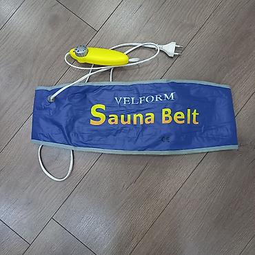 Velform Sauna Belt – elektriklə işləyən istilik kəməri - Qarın, bel