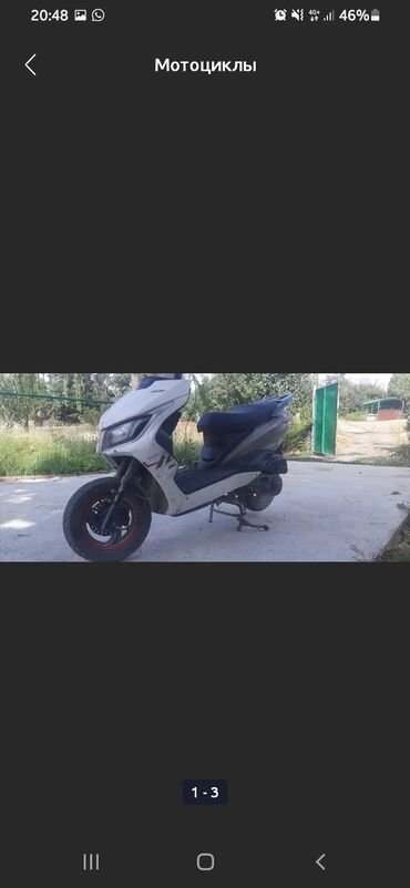 электронные скутера: Скутер M8, 150 куб. см, Бензин, Колдонулган