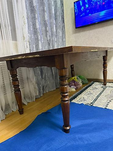 Столдор: Зал үчүн үстөл, Колдонулган, Бүктөө эмес, Тик бурчтуу — 6