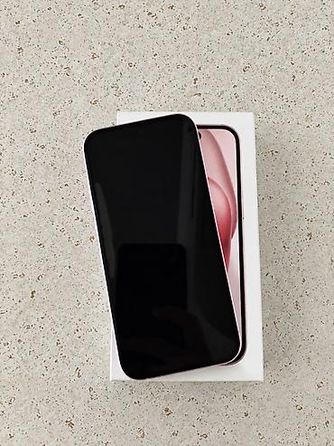 aux iphone: IPhone 15, 128 GB, Çəhrayı, Face ID — 2