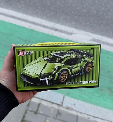 hot wheels premium: Konstruksiya dəsti – “BRICK PLAYING POPK” seriyası, idman avtomobili — 3