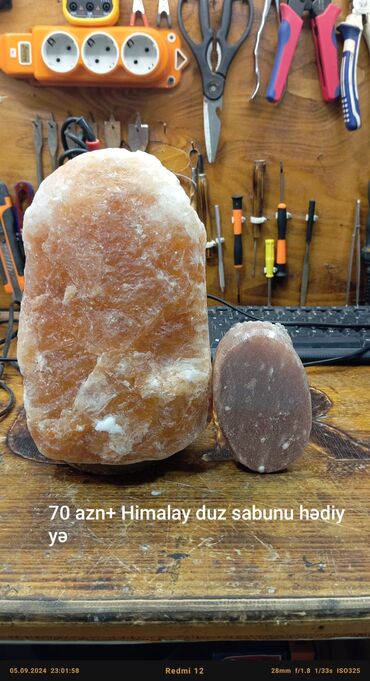 isiqlandirma: Himalay duz lampası