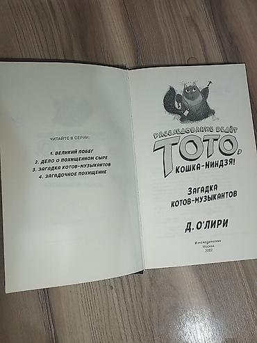 лиры: Книга: «Расследование ведёт Тото, кошка-ниндзя! Загадка — 4