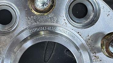 qalın teker: Məhsul: Təkər aralıq üzükləri (wheel spacers) – cüt Xüsusiyyətlər: - — 4