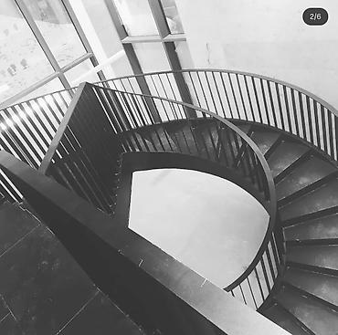 Металлические лестницы: Металлическая лестница Наружные, Форма лестницы: Винтовая, Стиль: Модерн — 3