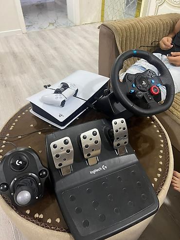 sony dvd: Logitech G yarış simulyator dəsti və PlayStation 5 Məhsul tərkibi: - — 1