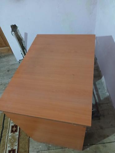 masa kafe: Düz masa, Polkalı, Siyirməsiz, MDF, Zəmanətsiz, Kredit yoxdur — 1