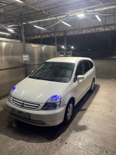 малометражка машина: Honda Stream: 2001 г., 2 л, Автомат, Бензин, Минивэн