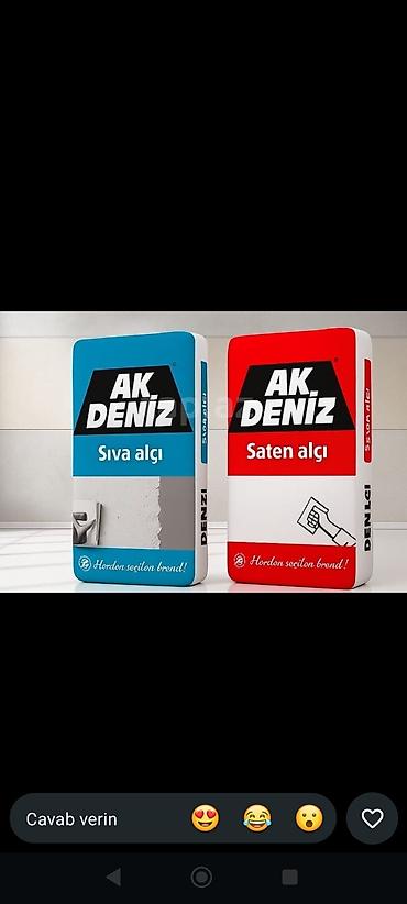 mismar atan: Tikinti qarışıqları və yapışdırıcılar – seçilmiş markalar - Akdeniz — 1
