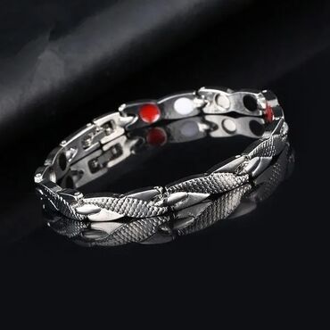 srebrni prsten: Magnetne narukvice