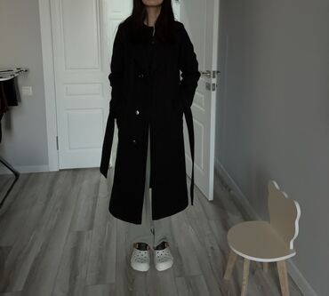 женские длинные пальто: Пальто, Осень-весна, Длинная модель, XS (EU 34)