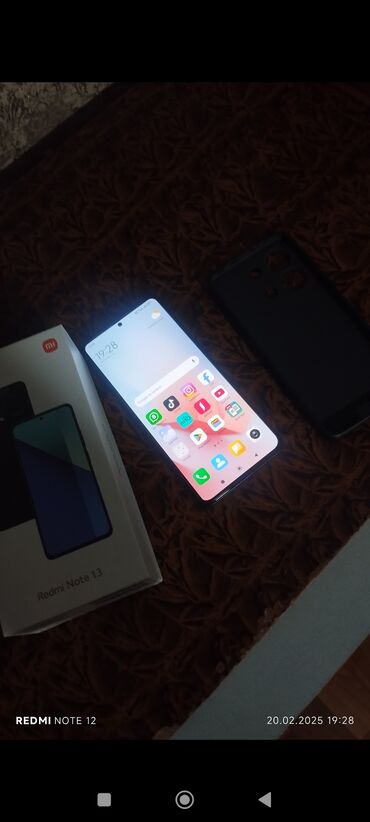 redmi note 8 ikinci el: Xiaomi Redmi Note 13, 256 GB, rəng - Qara, 
 Barmaq izi, İki sim kartlı