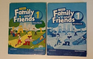 family and friends книга: Family and friends 1. В отличном состоянии. Рабочая тетрадь чистая