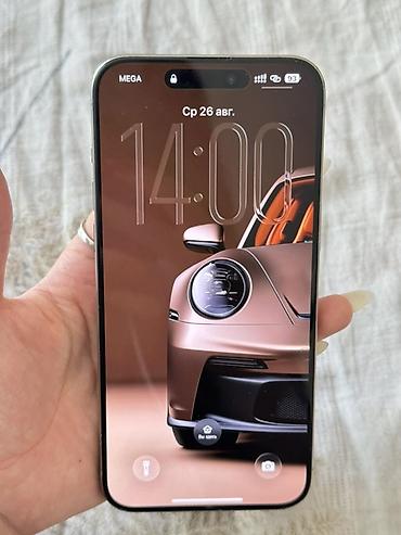 iphone cs max: IPhone 15 Pro Max, Б/у, 256 ГБ, Серебристый, Защитное стекло, 87 % — 1