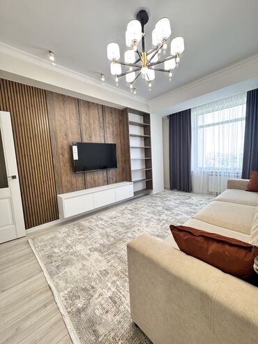снять квартиру без риэлтора: 2 комнаты, 63 м², Элитка, 9 этаж, Евроремонт