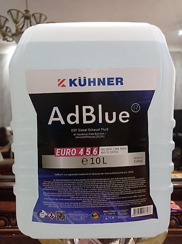 KÜHNER AdBlue – 10 litr DEF (Diesel Exhaust Fluid) - Tərkib: sulu