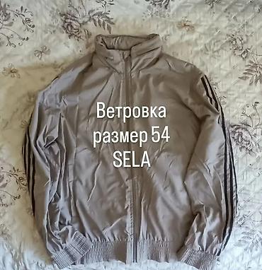sela кофточка: Ветровка SELA, размер 54. капюшон прилагается - Легкая куртка на — 1