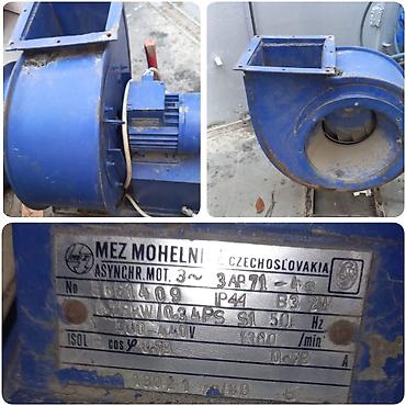 fan motoru: Havalandırma matoru satılır. *Qiymət 300 azn* Ünvan Razin 6788 — 1