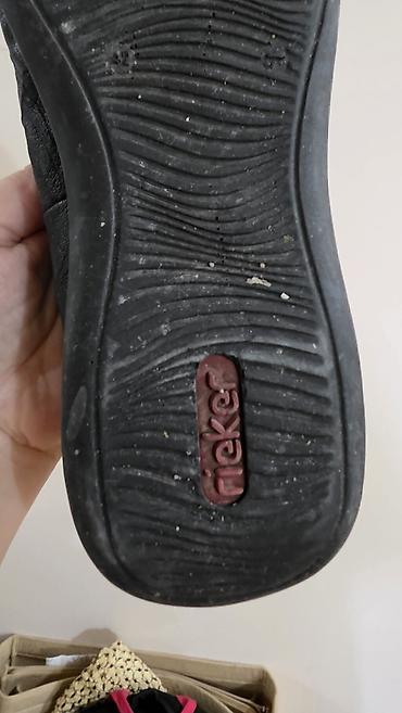 baletka: Rieker qadın balet tipli ayaqqabı 42 ölçü - Rəng: Qara - Model: Mary — 3